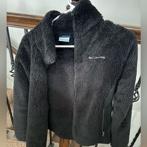 Columbia Black Fleece Sherpa Jacket